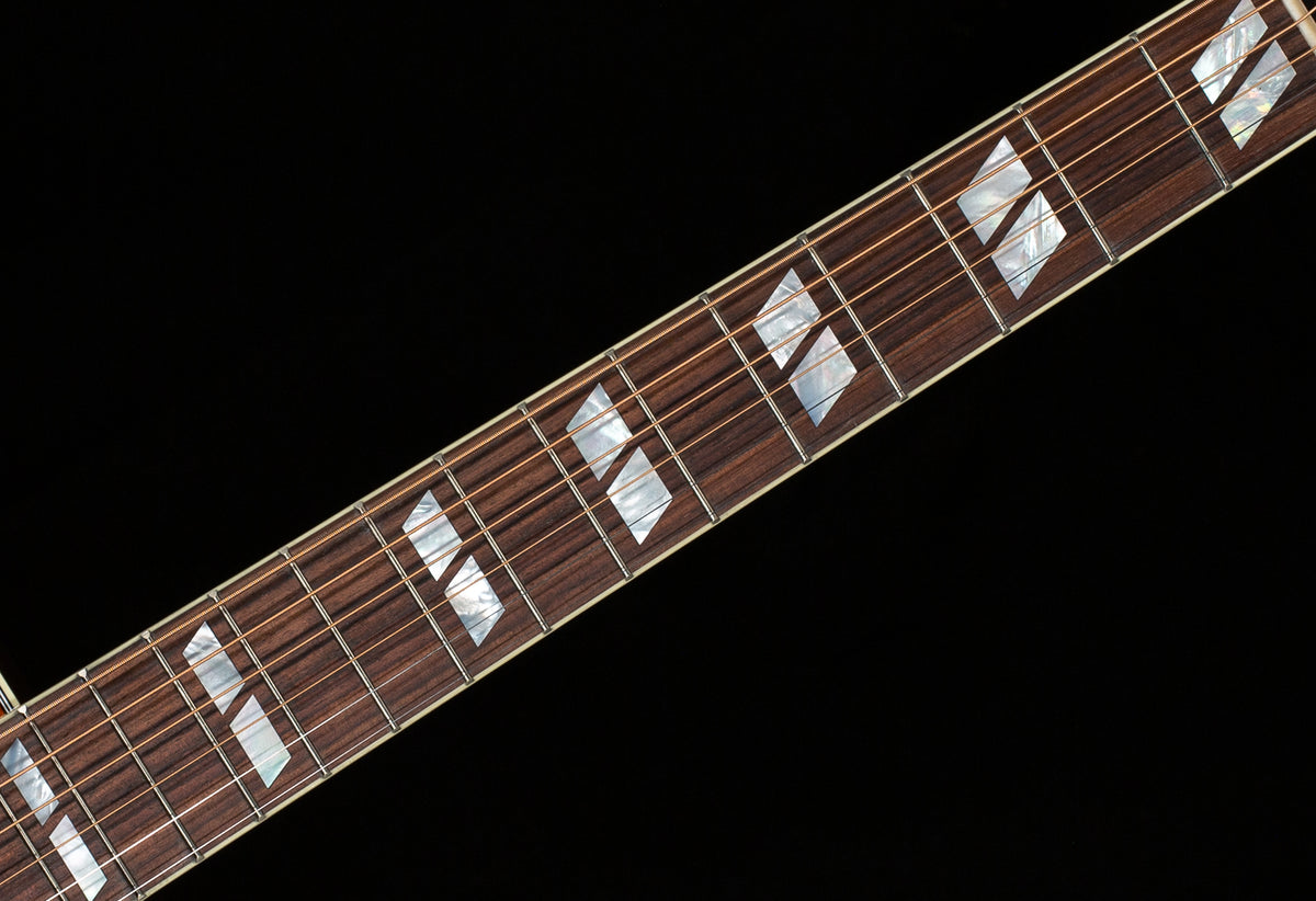 Gibson Custom Shop Willcutt Exclusive Hummingbird Original Heritage Cherry Sunburst Red Spruce Top (034)