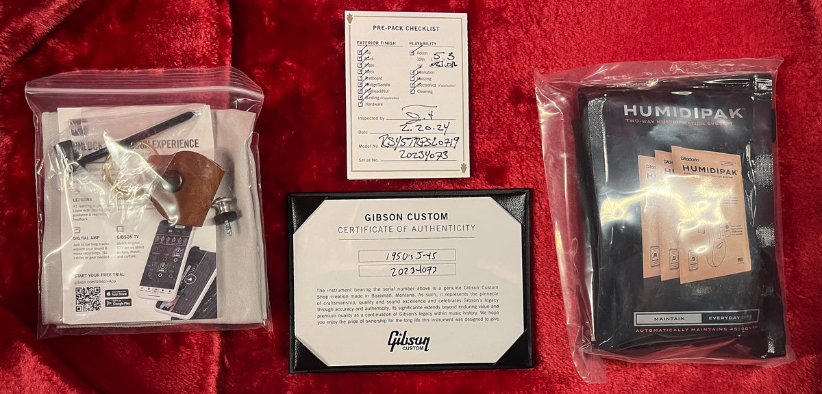 Gibson Custom Shop Willcutt Exclusive 50&#39;s J-45 Vintage Sunburst Thermally Aged Red Spruce (073)