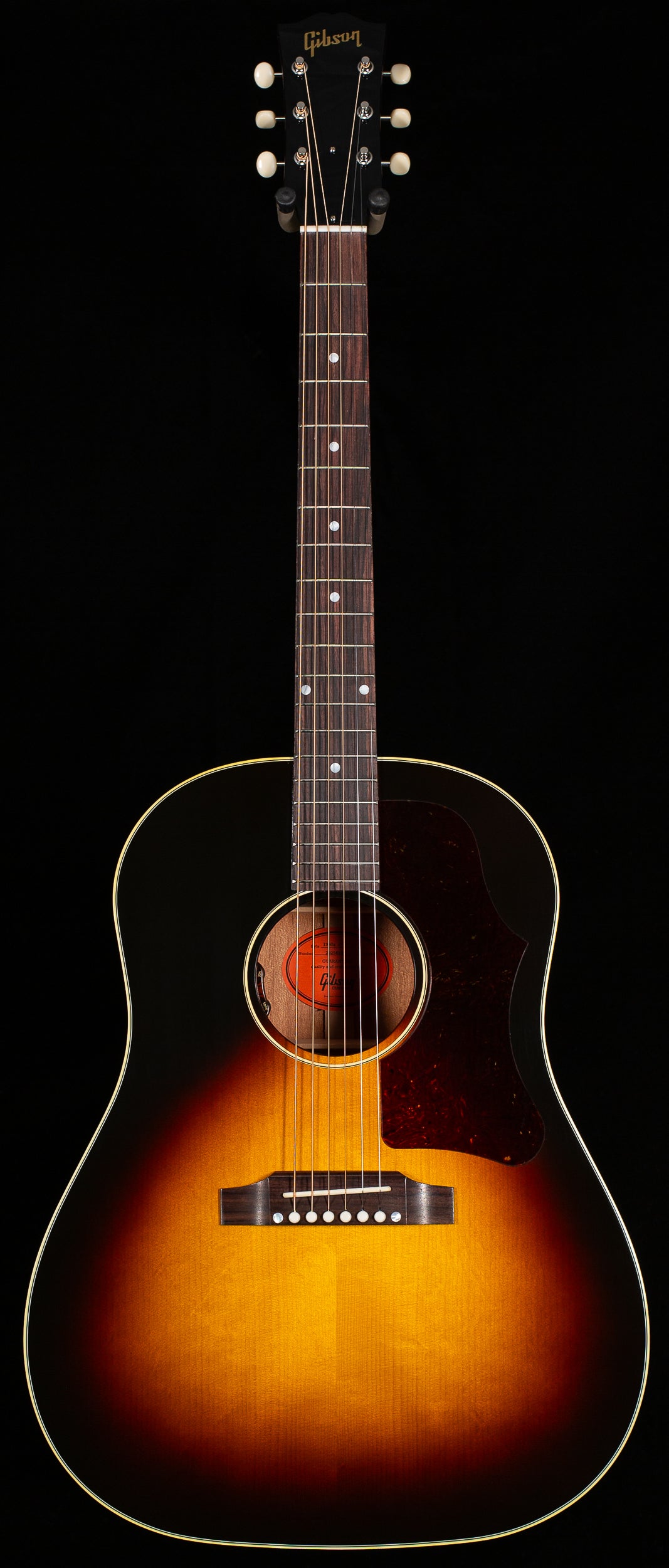 Gibson Custom Shop Willcutt Exclusive 50's J-45 Vintage Sunburst Red Spruce (158)