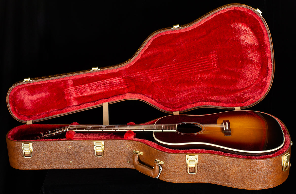 Gibson Custom Shop Willcutt Exclusive Southern Jumbo Original Vintage Sunburst Red Spruce Top (074)