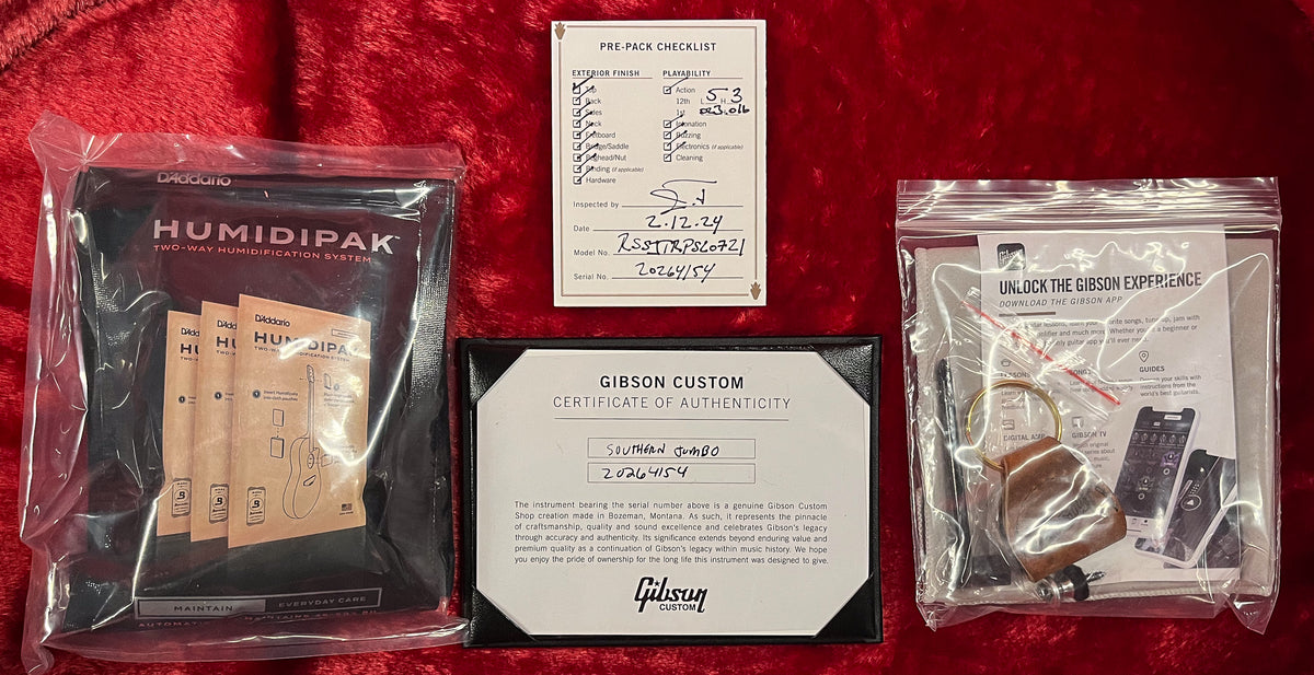 Gibson Custom Shop Willcutt Exclusive Southern Jumbo Original Vintage Sunburst Thermally Aged Red Spruce (154)