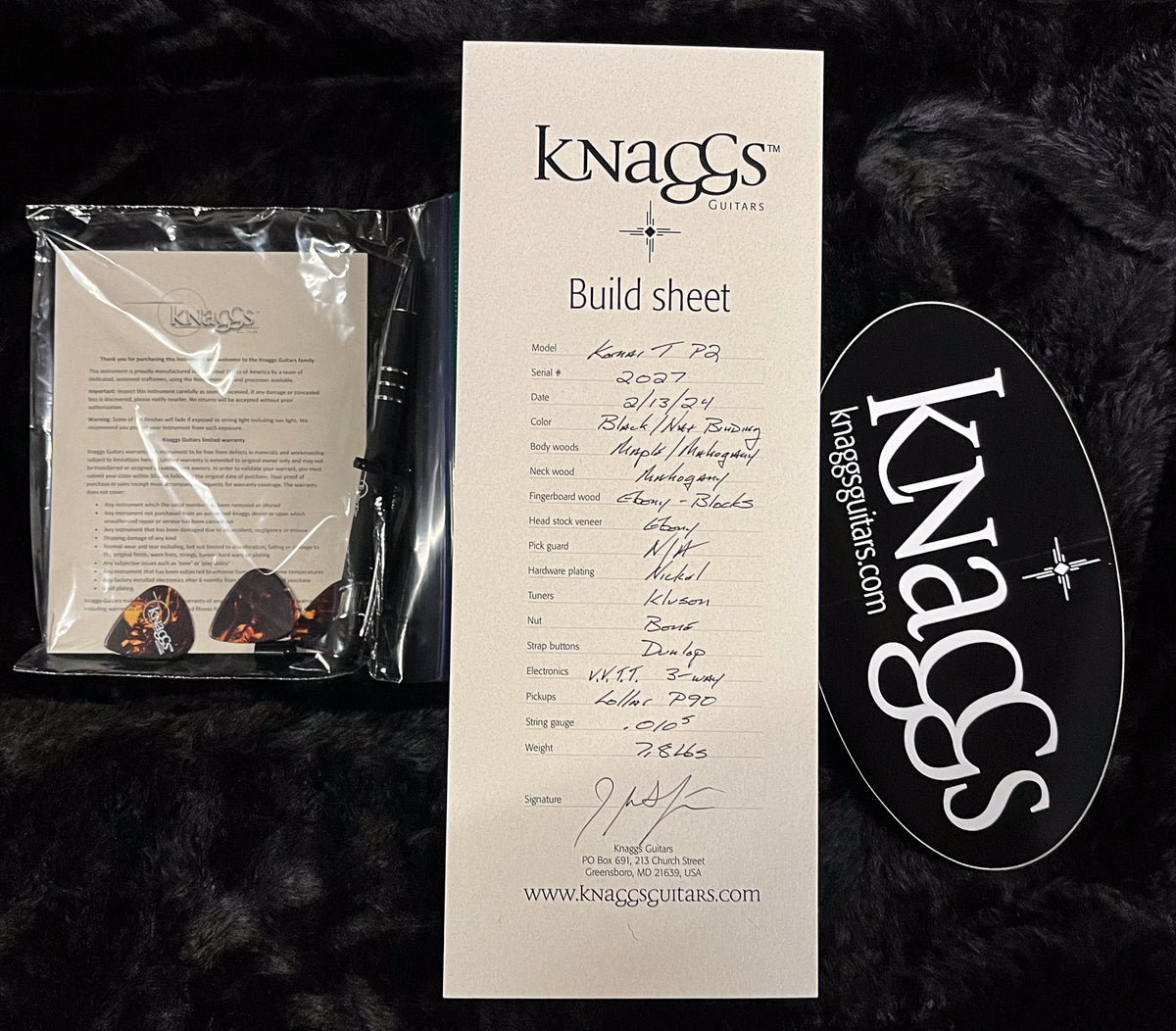 Knaggs Influence Kenai T P90 Black (027)