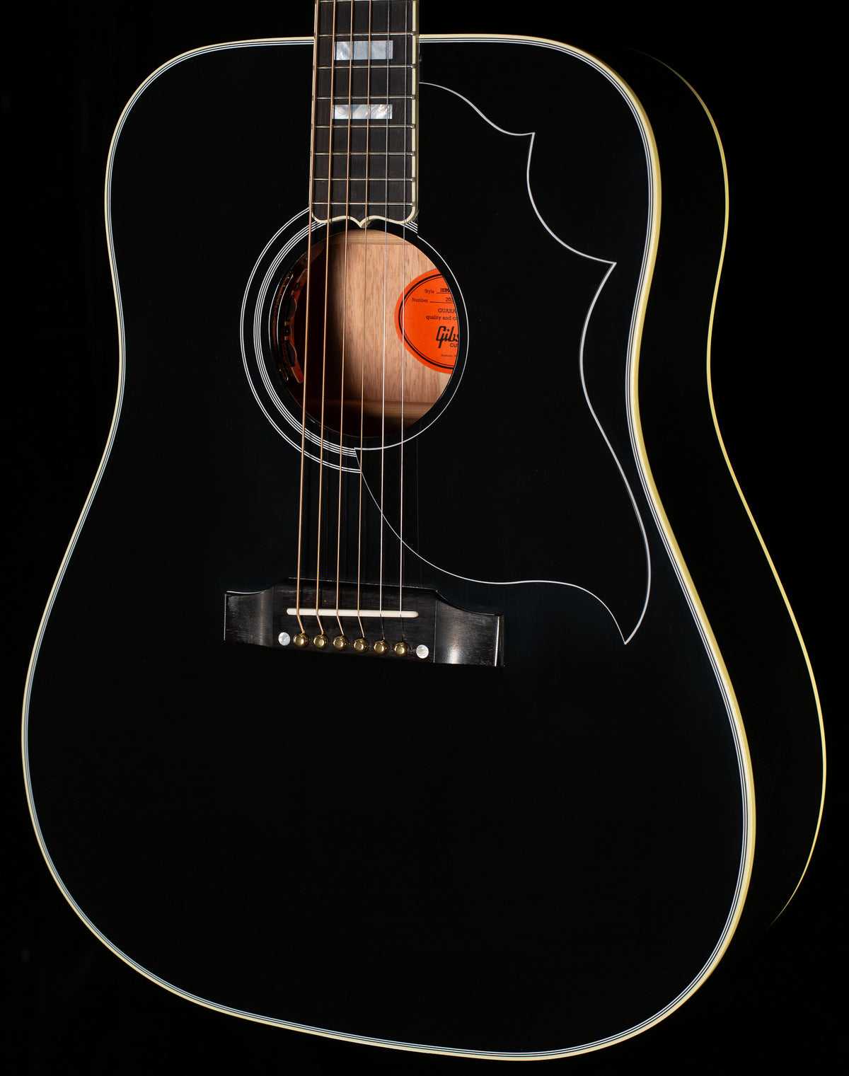 Gibson Custom Shop Hummingbird Custom Ebony (035)