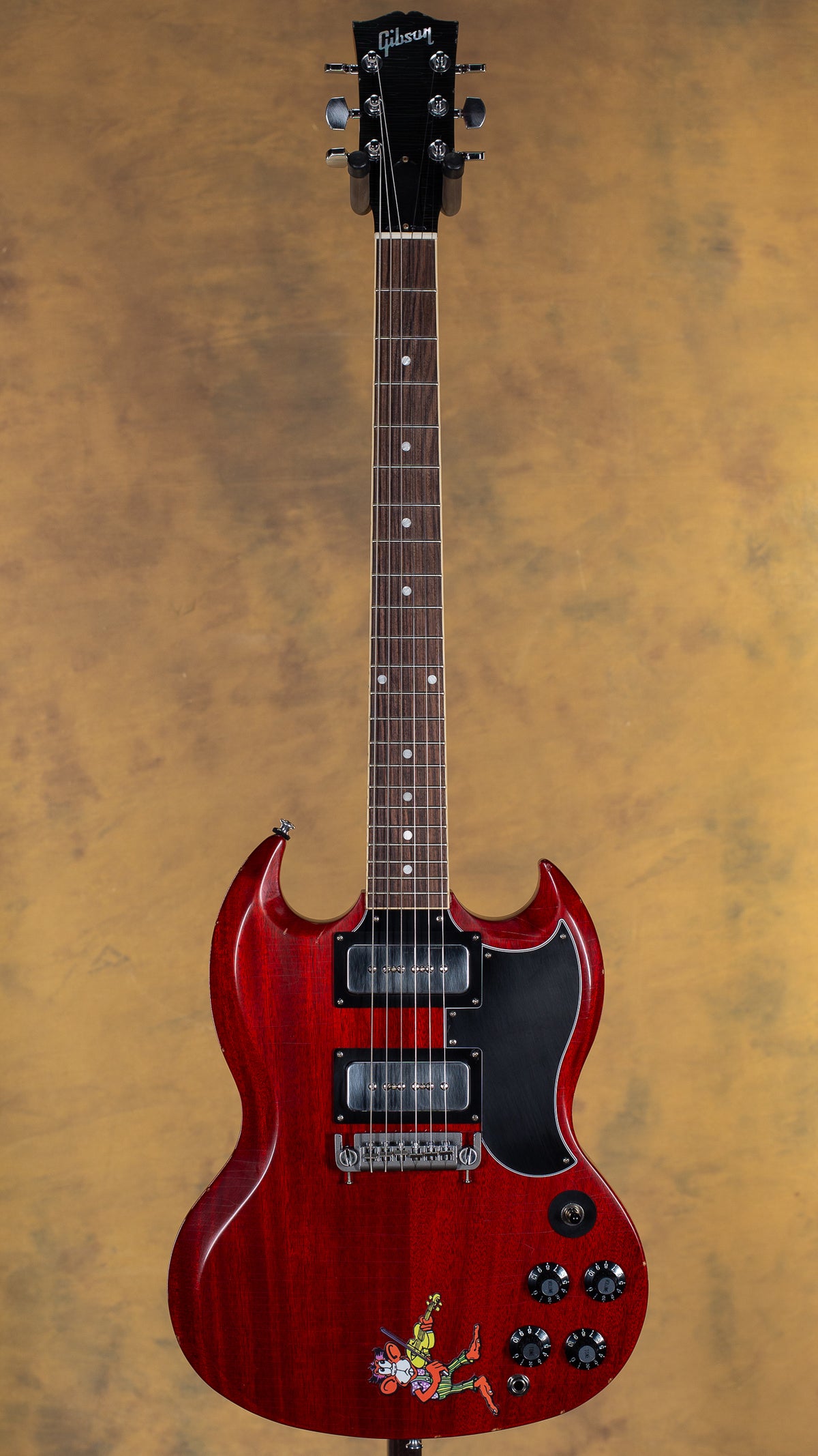 2023 Gibson Tony Iommi "Monkey" SG Special Vintage Cherry Underwood Aged