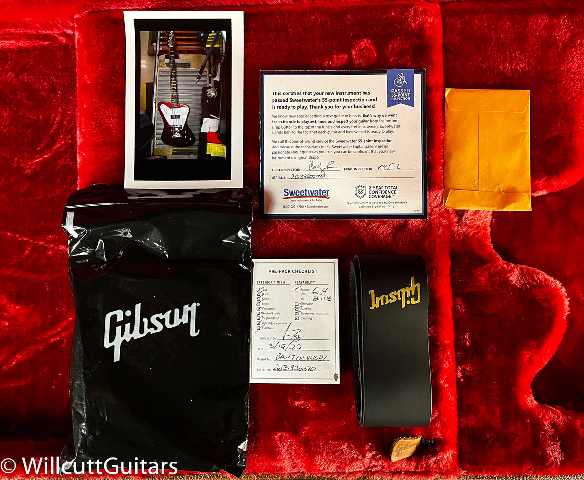 Gibson Thunderbird Non-Reverse Sparkling Burgundy