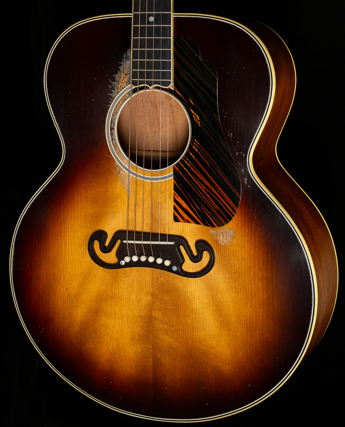 Gibson Custom Shop 1939 SJ-100 Murphy Lab Heavy Aged Vintage Sunburst (033)