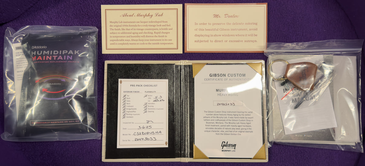 Gibson Custom Shop 1939 SJ-100 Murphy Lab Heavy Aged Vintage Sunburst (033)