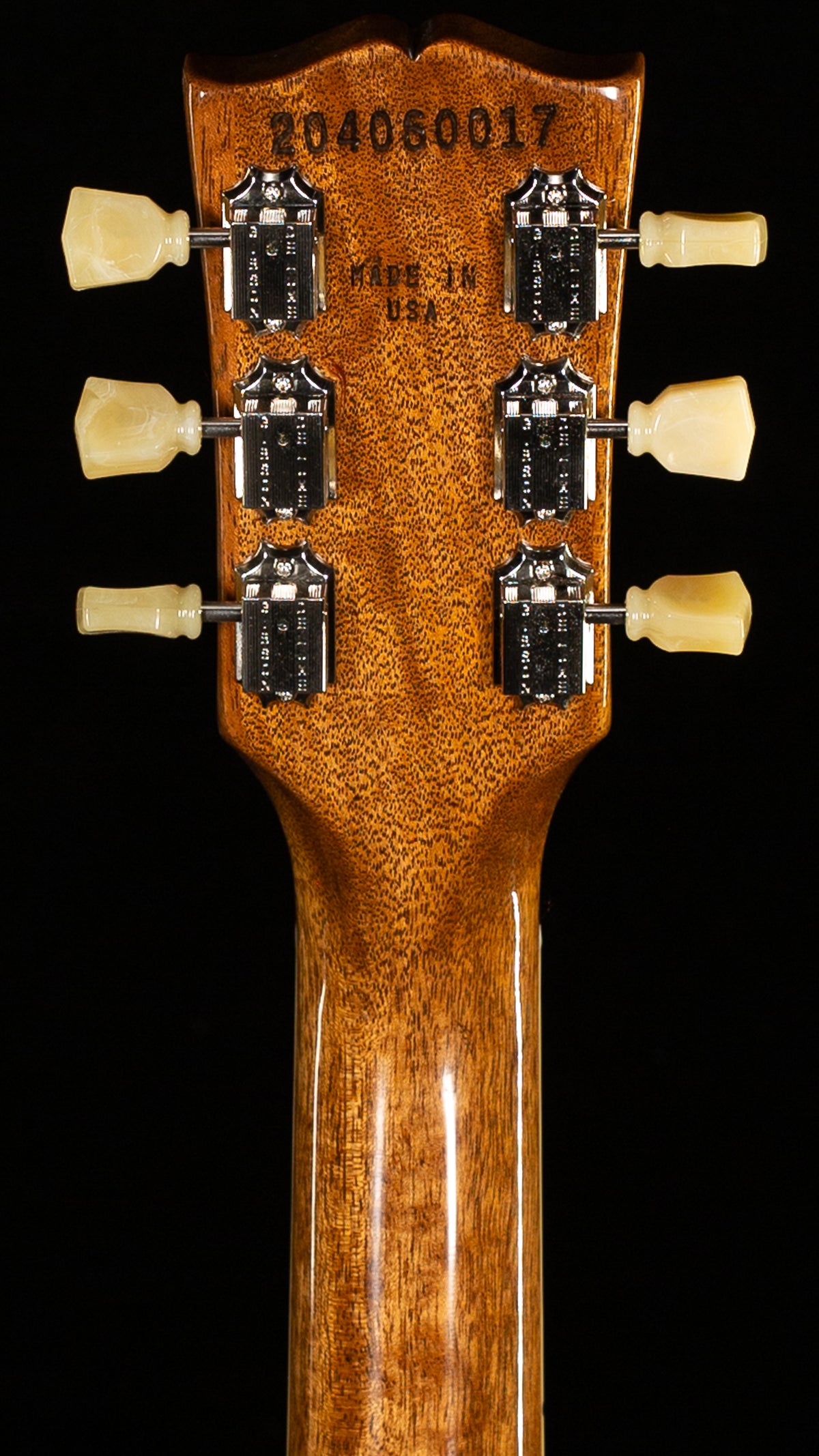 Gibson Les Paul Standard 50s Plain Top Ebony Top (017)