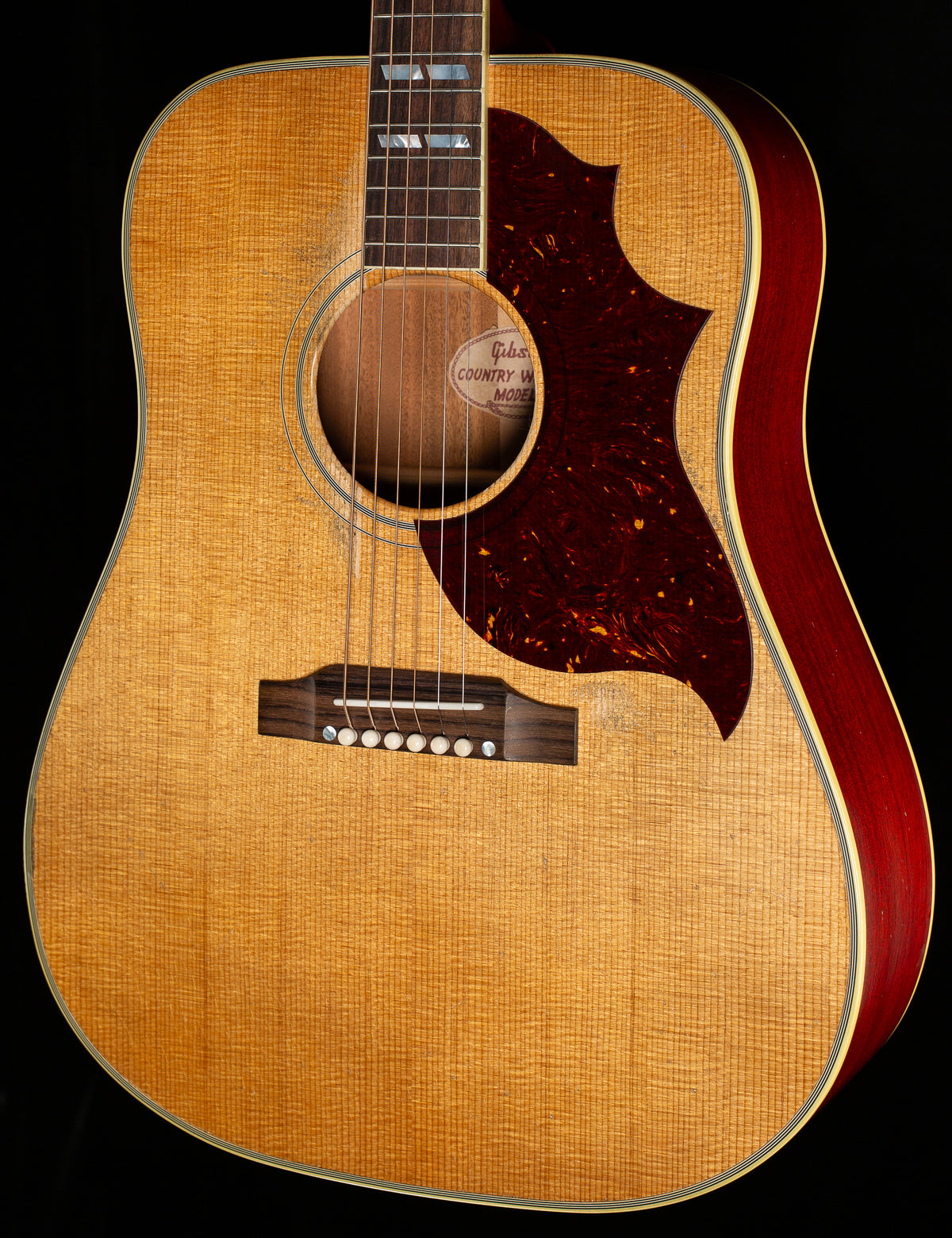 Gibson Custom Shop 1963 Country Western Murphy Lab Heavy Aged Smoked Natural (028)