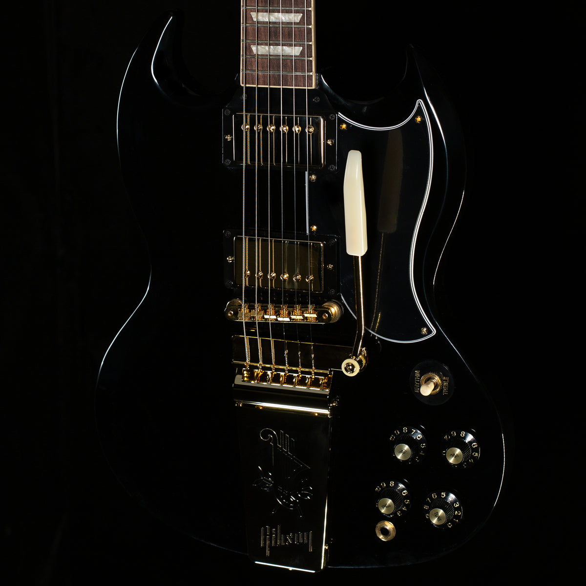 Gibson SG Standard '61 Maestro Vibrola T-Type Ebony (313)