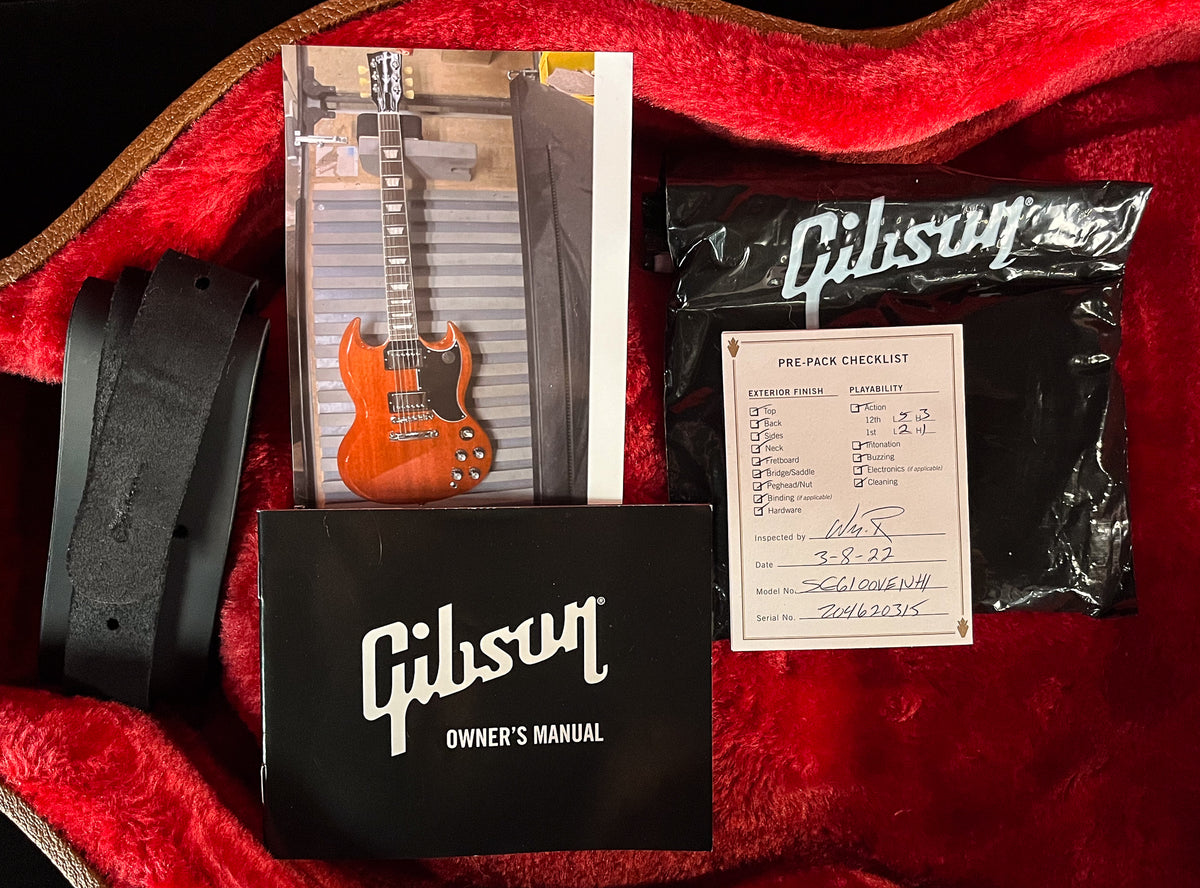 2022 Gibson SG Standard '61 with Stop Bar Tailpiece