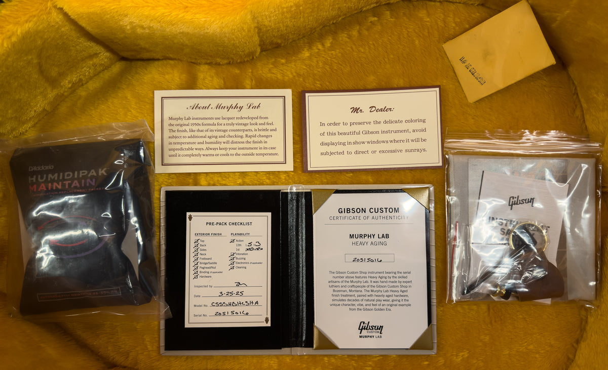 Gibson Custom Shop 1960 Hummingbird Murphy Lab Heavy Aged  Heritage Cherry Sunburst (016)