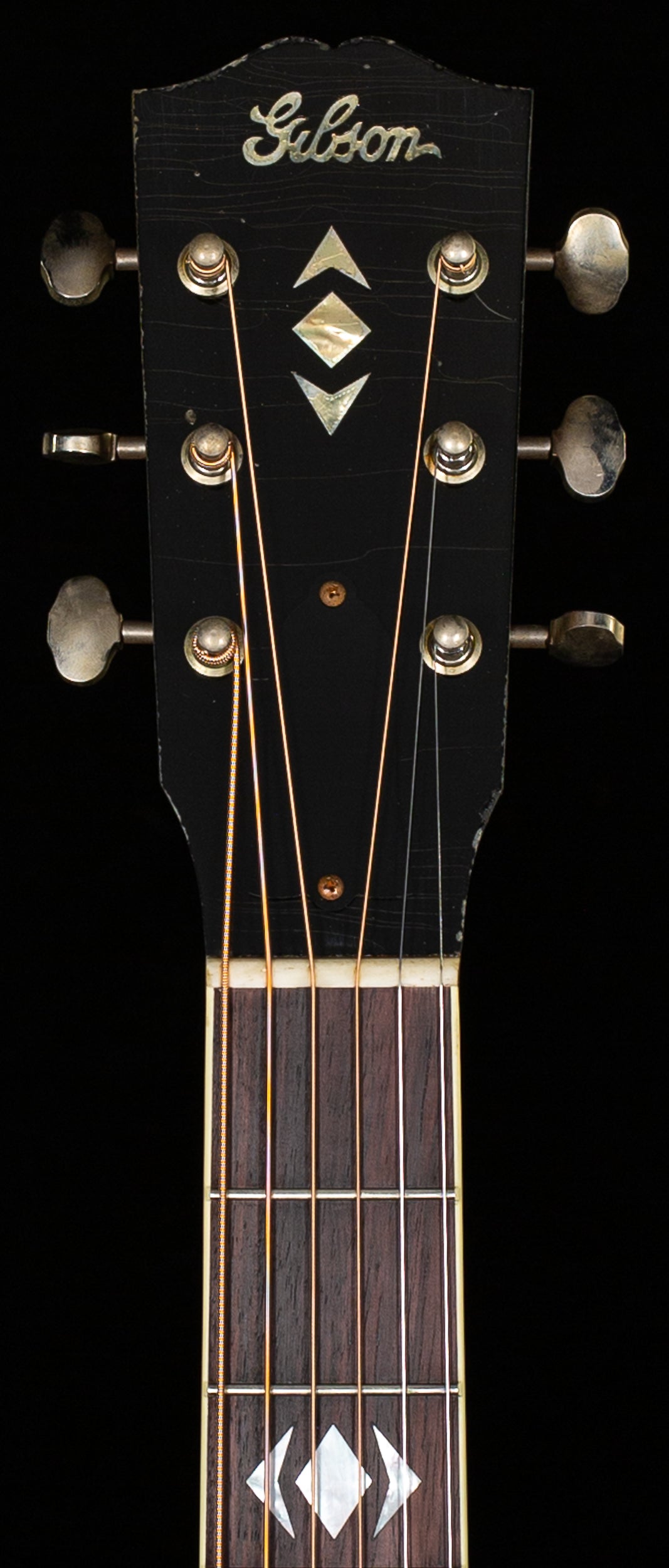 Gibson Custom Shop 1936 Advanced Jumbo Murphy Lab Heavy Aged Vintage Sunburst (002)