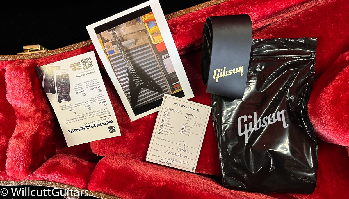 Gibson 80s Flying V Ebony (127)