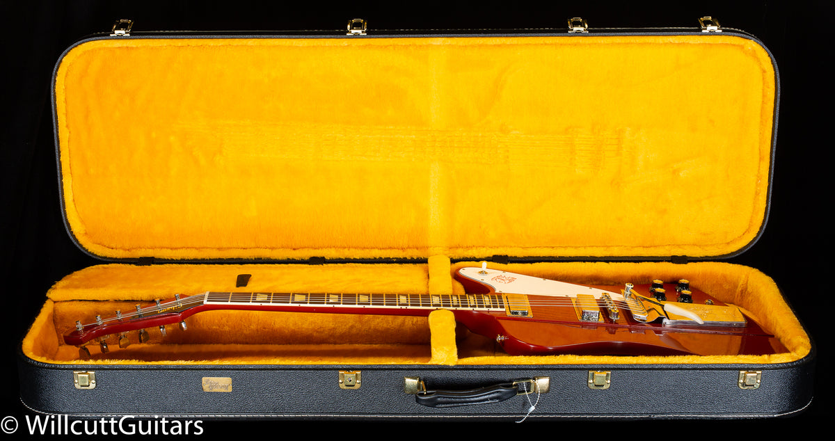 Gibson Custom Shop 1963 Firebird V w/ Maestro Vibrola Murphy Lab Ulra Light Aged Ember Red (953)