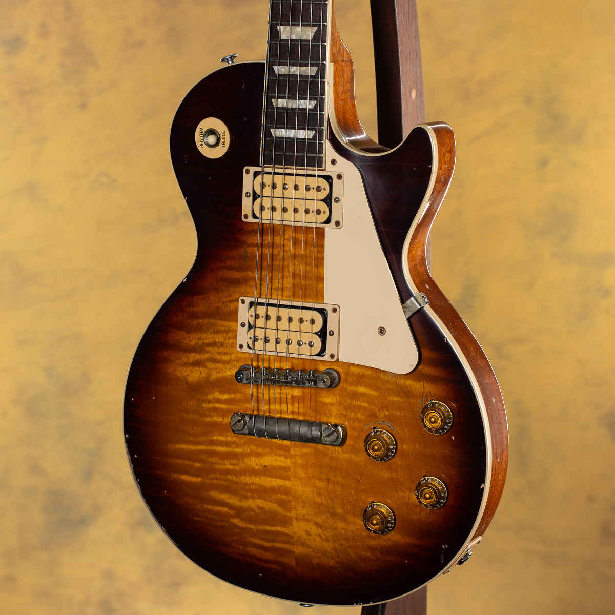 2025 Gibson Les Paul Standard 50s Double Trouble Vintage Tobacco Burst Gloss Underwood Aged