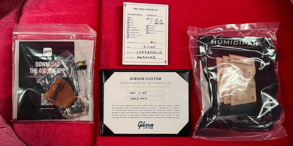 Gibson Custom Shop 1952 J-185 Vintage Sunburst (022)