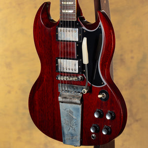 2022 Gibson Custom Shop '64 SG Standard Reissue w/ Maestro Vibrola Cherry Red