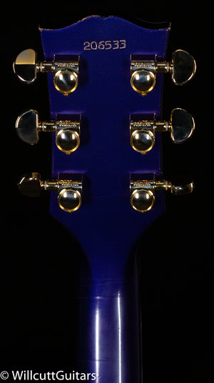 Gibson 1963 Les Paul SG Custom Reissue Maestro Murphy Lab Ultra Light Aged Candy Apple Blue (533)