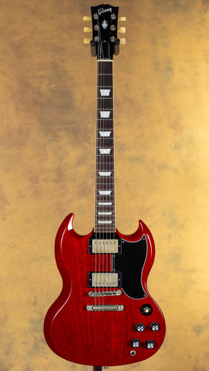 2023 Gibson SG Standard '61 Stop Bar Vintage Cherry Underwood Aged