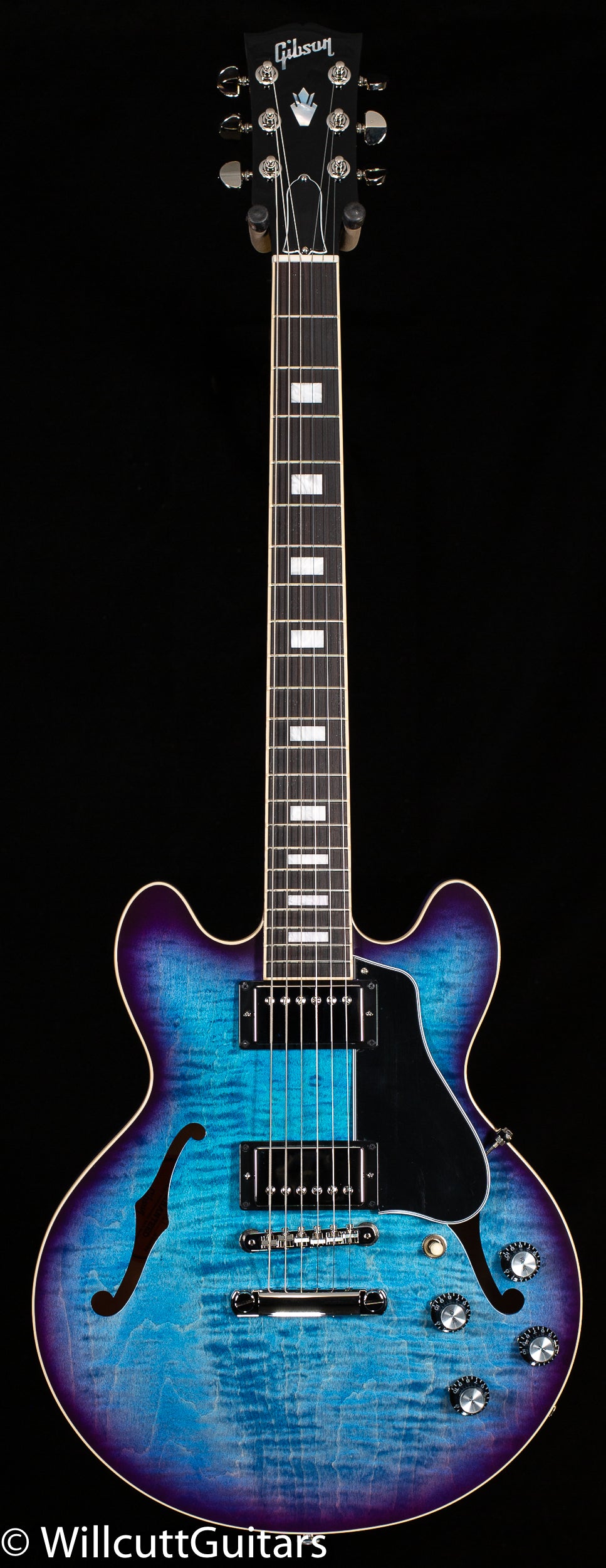 Gibson ES-339 Figured Blueberry Burst (282) - Willcutt Guitars