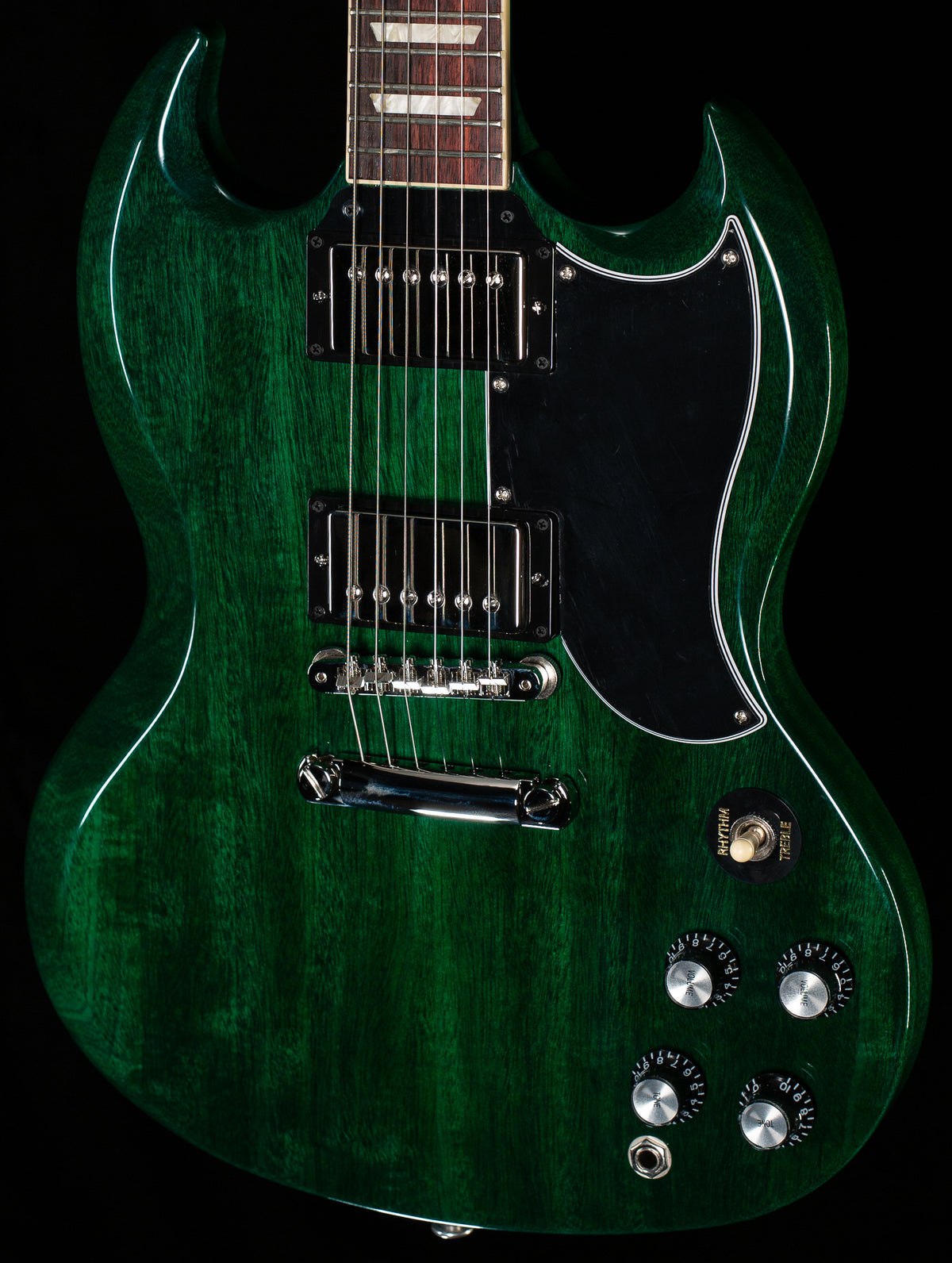 Gibson SG Standard '61 Stop Bar Translucent Teal (151)