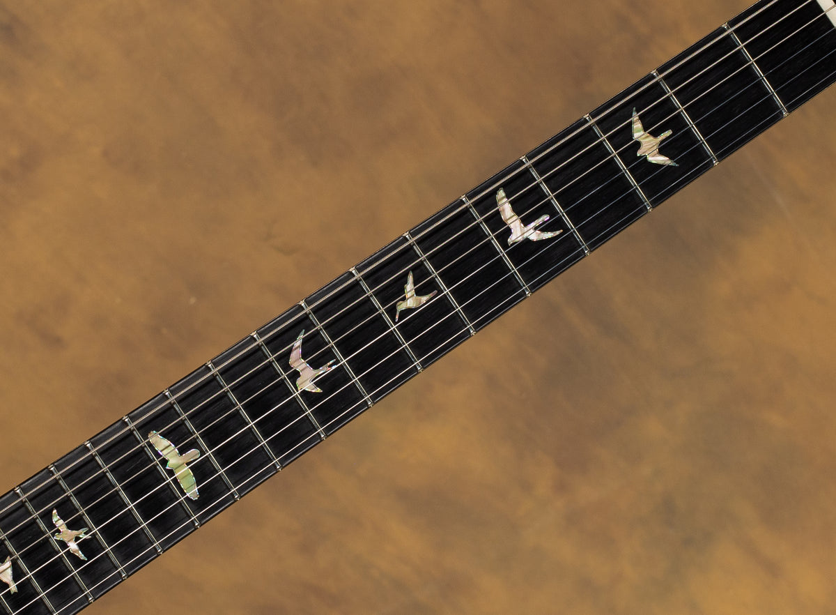 2021 PRS Private Stock 9610 Hollowbody II Piezo Faded Indigo Microburst