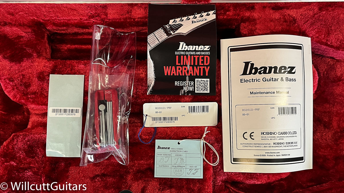 Ibanez Prestige RGD3121 Polar Lights Flat (579)