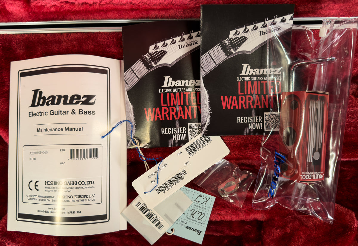 Ibanez Prestige AZ2203NDTBF Dark Tide Blue Flat (483)