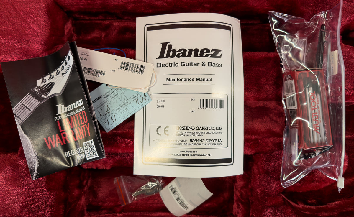 Ibanez Joe Satriani Signature JS1GD Gold Boy (343)