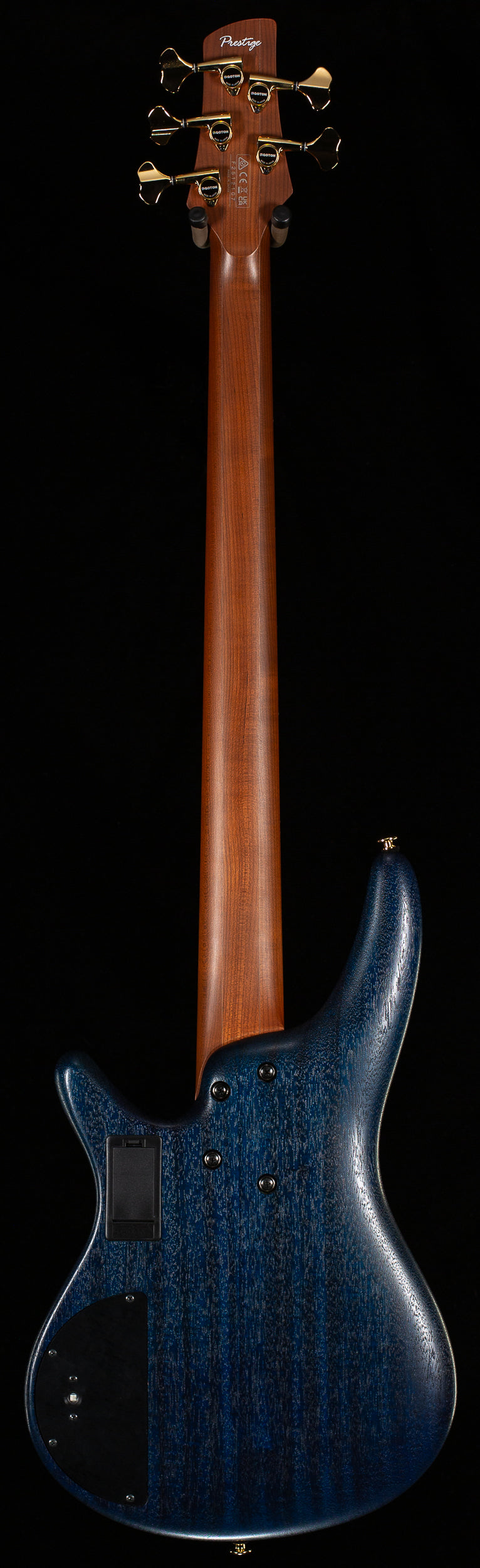 Ibanez Prestige SR6605 5-string Bass Ghost Fleet Blue Burst (107)