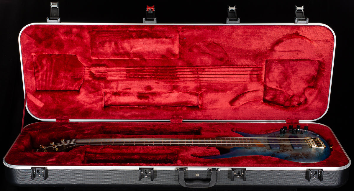 Ibanez Prestige SR6605 5-string Bass Ghost Fleet Blue Burst (107)