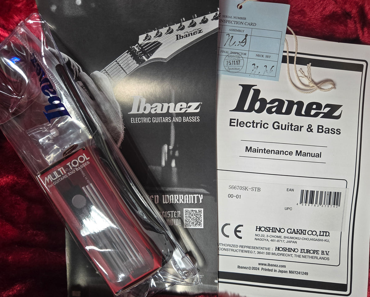 Ibanez Prestige S6670SK Sunset Burst (262)