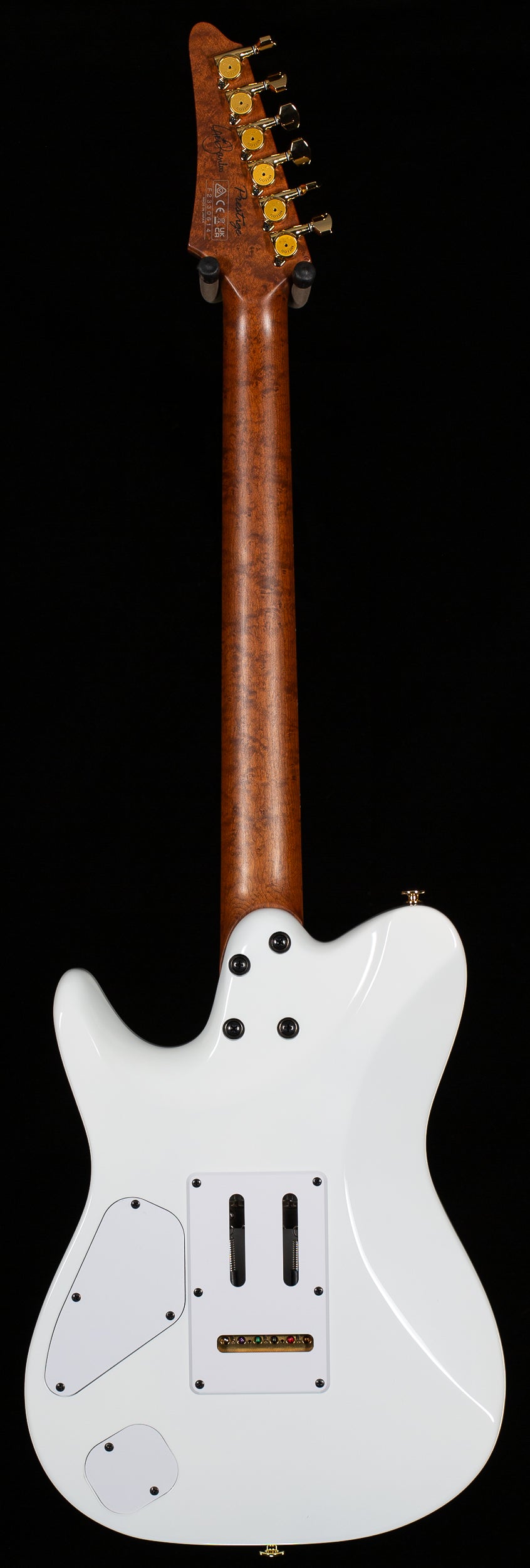 Ibanez Lari Basilio Signature LB1 White (614) - Willcutt Guitars