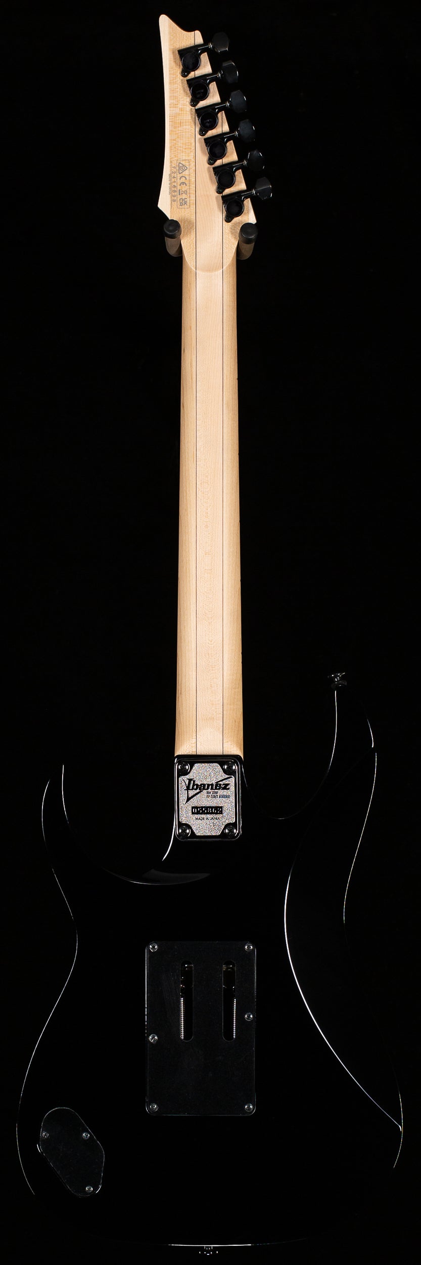 Ibanez Genesis Collection RG550BK Black (898) - Willcutt Guitars