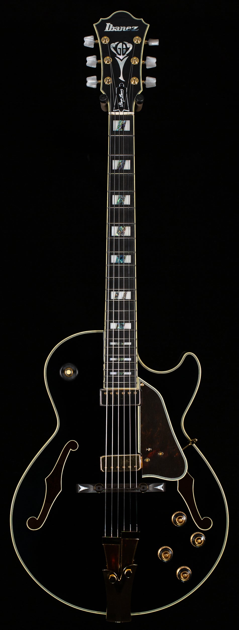 Ibanez George Benson Signature GB10BK Hollowbody Black (962)