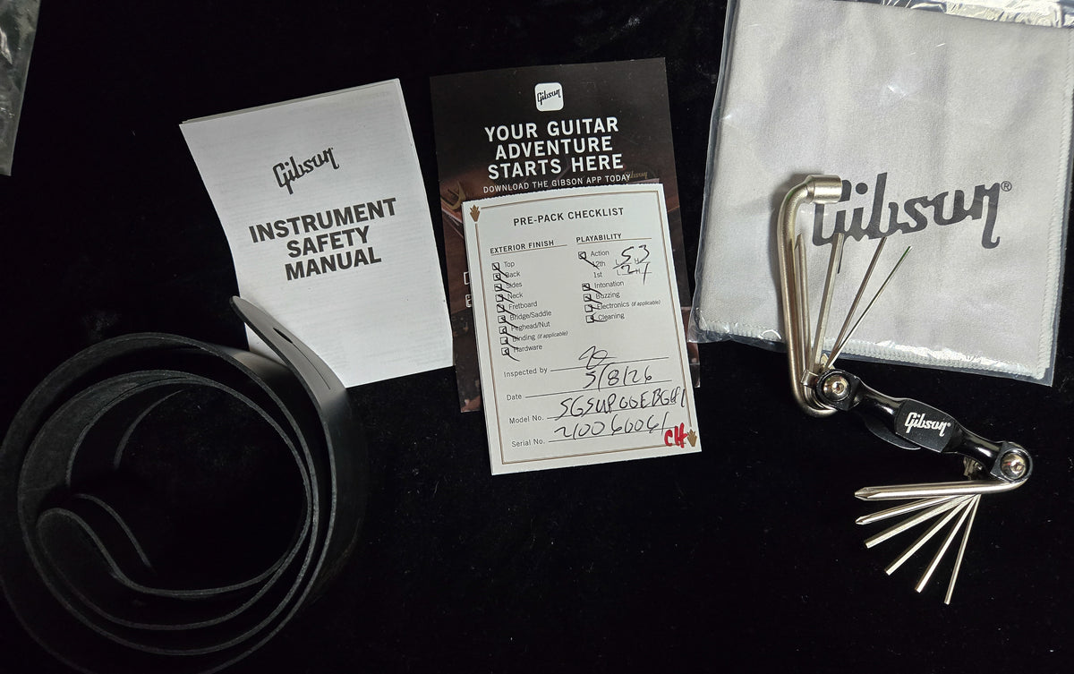 Gibson SG Modern Supreme Ebony (061)
