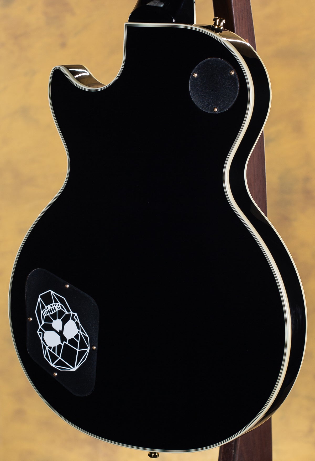 2021 Epiphone Les Paul Custom Blackback Antique Ivory w/ Case