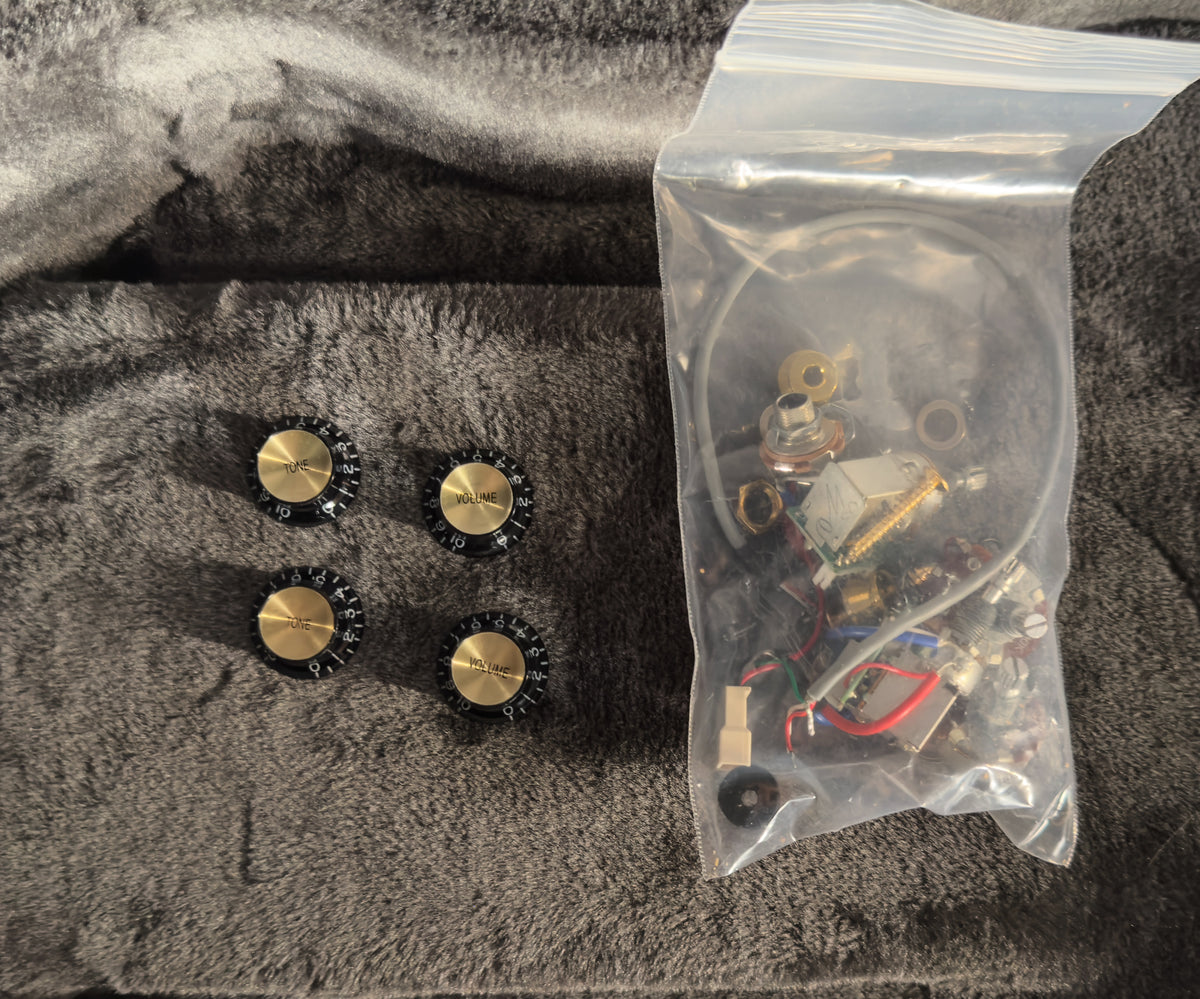 2021 Epiphone Les Paul Custom Blackback Antique Ivory w/ Case