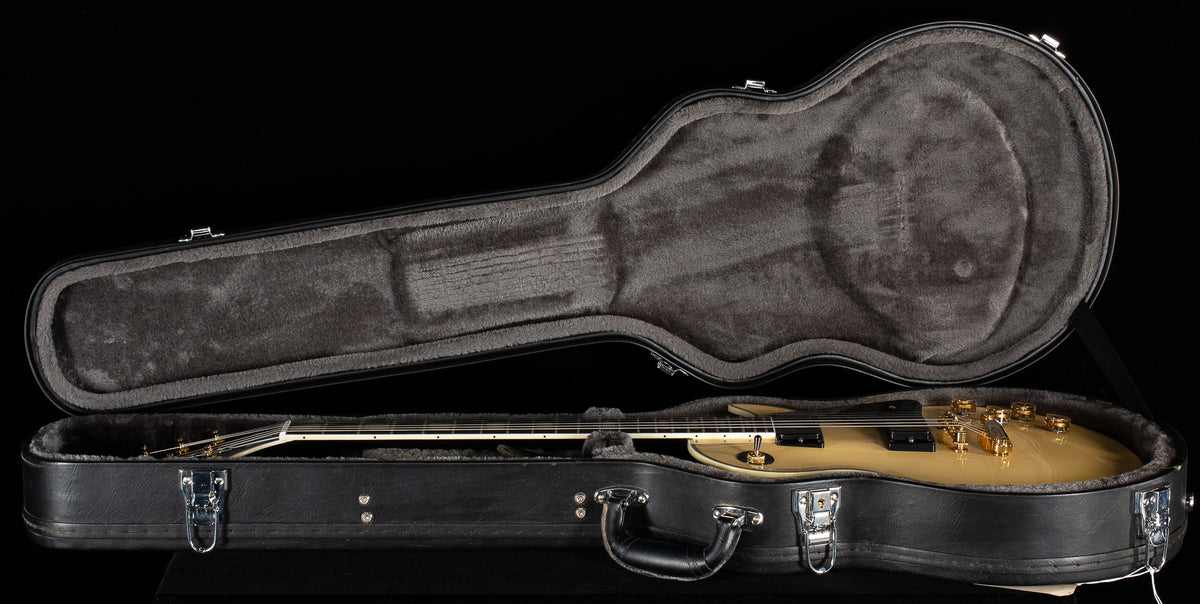 2021 Epiphone Les Paul Custom Blackback Antique Ivory w/ Case