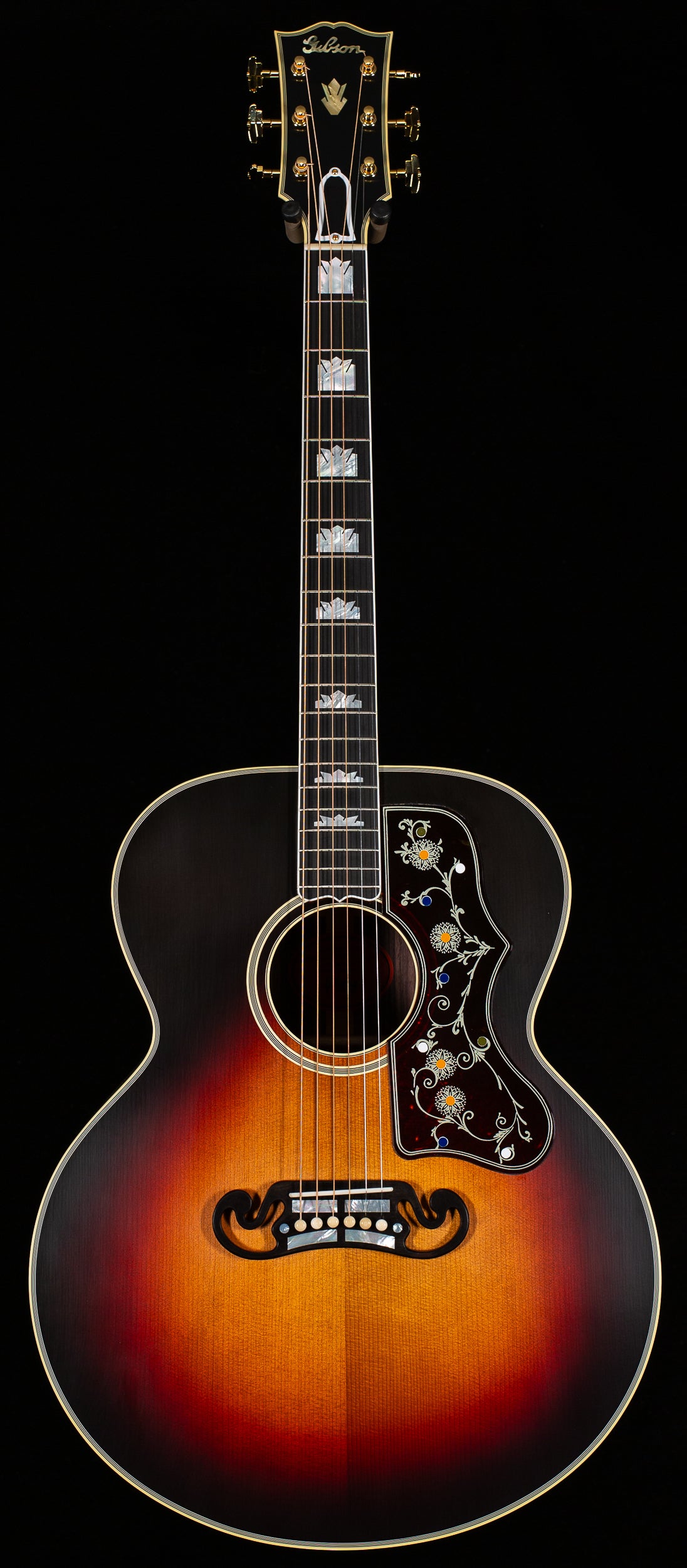 Gibson Custom Shop Pre-War SJ-200 Rosewood Vintage Sunburst (015)