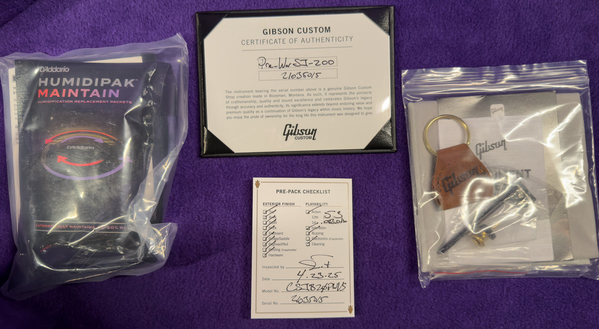 Gibson Custom Shop Pre-War SJ-200 Rosewood Vintage Sunburst (015)