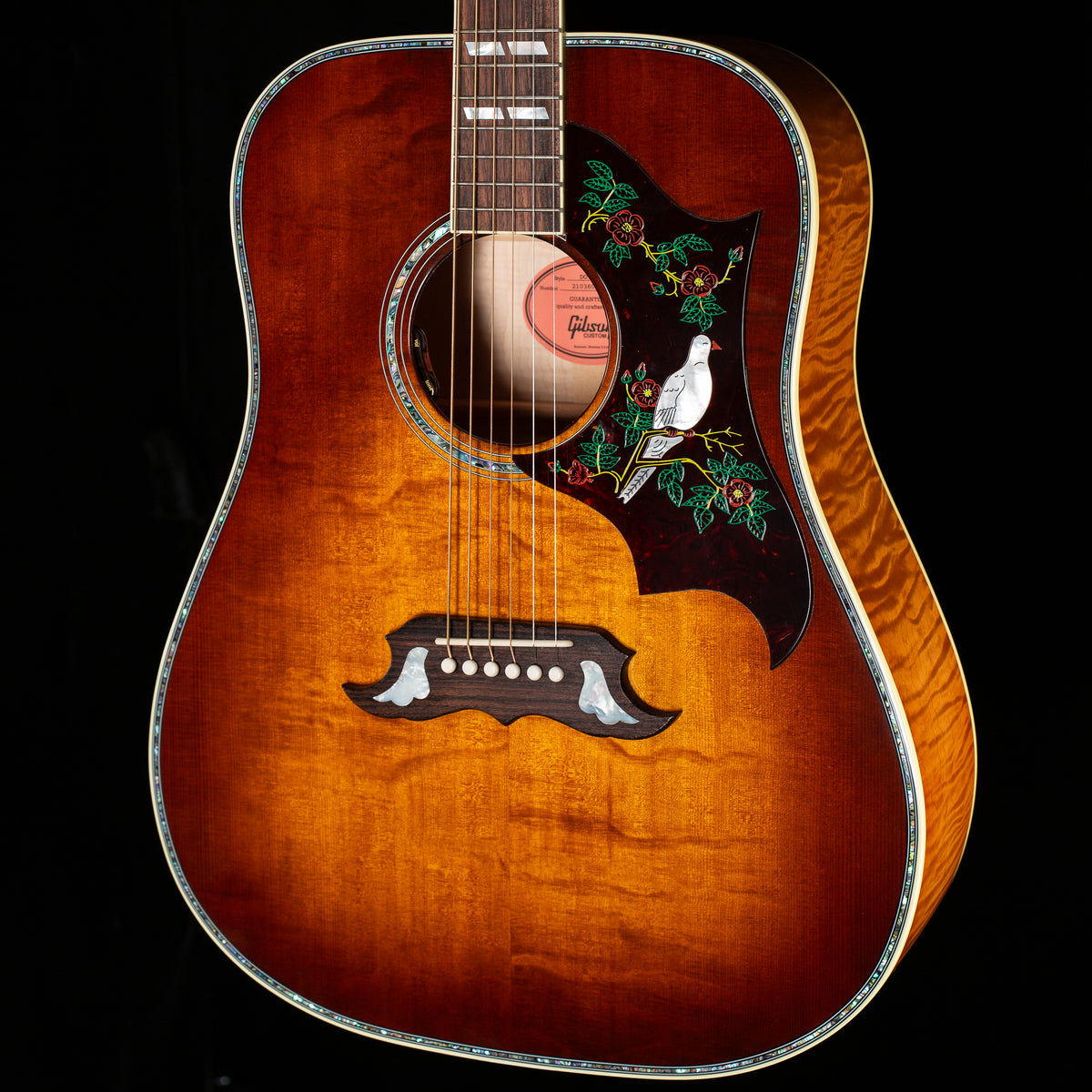 Gibson Custom Shop Dove Anniversary Limited Edition Cremona Burst (009)
