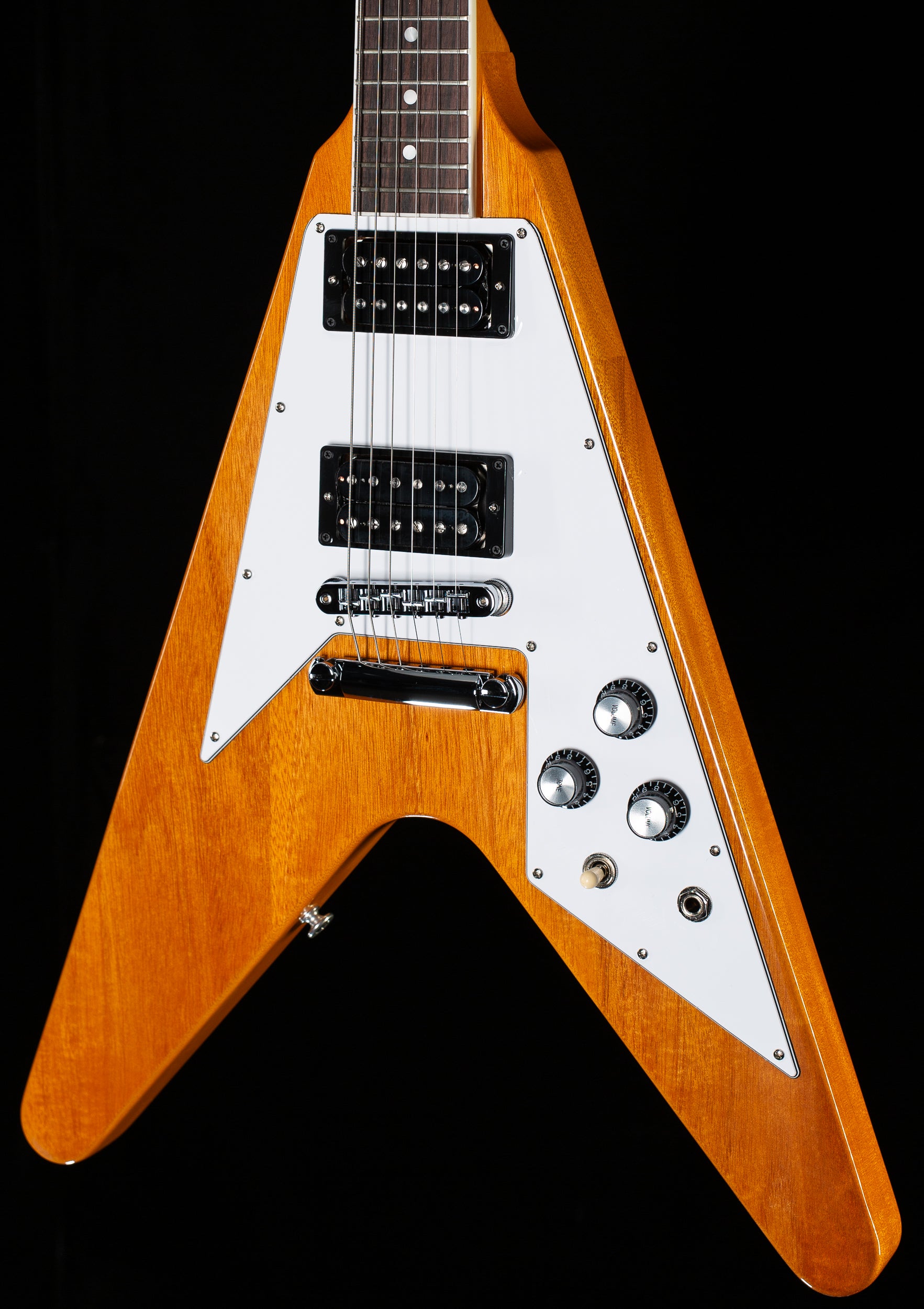 Gibson 70s Flying V Antique Natural (007) - Willcutt Guitars