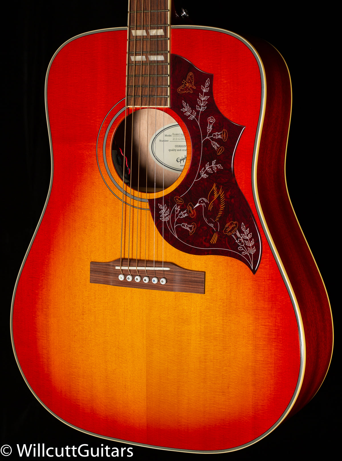 Epiphone Humminhgbird Studio Solid Top Fishman (241)