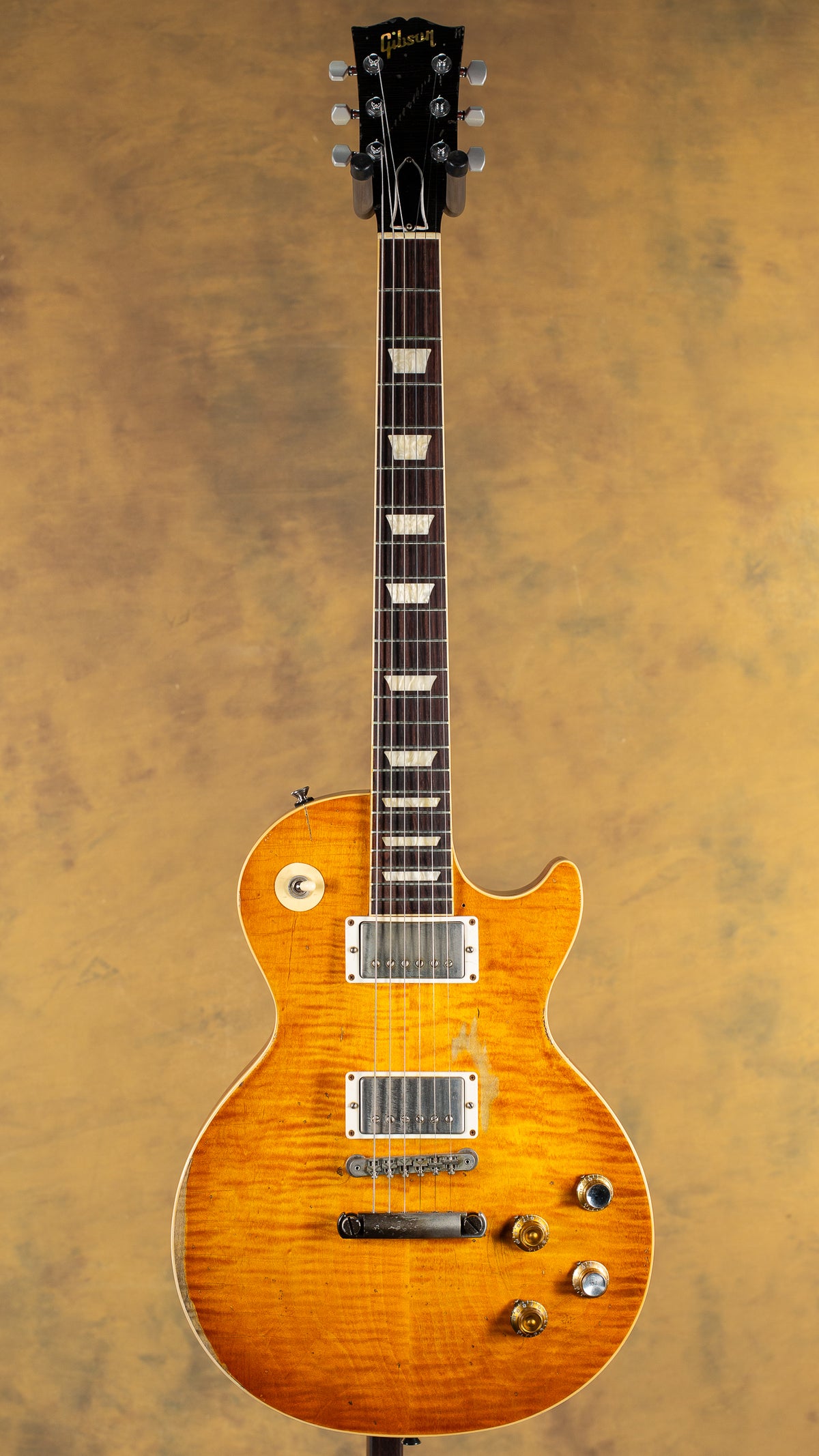 2025 Gibson Kirk Hammett Signature Les Paul Standard "Greeny" Greeny Burst Underwood Aged