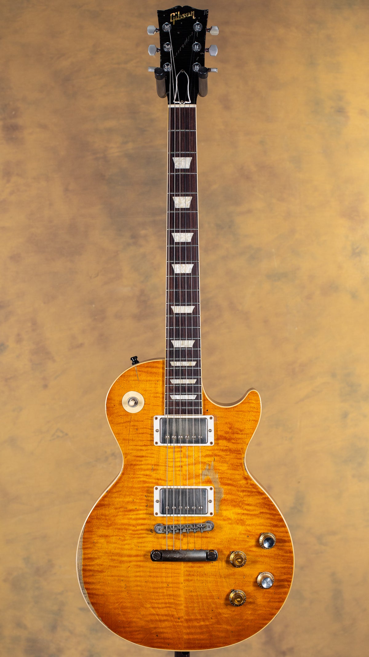 2025 Gibson Kirk Hammett Signature Les Paul Standard "Greeny" Greeny Burst Underwood Aged