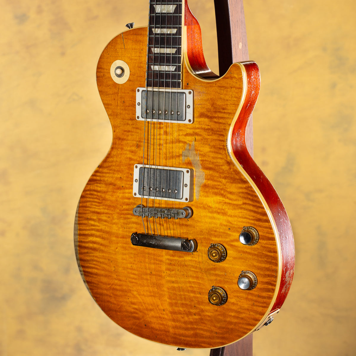 2025 Gibson Kirk Hammett Signature Les Paul Standard "Greeny" Greeny Burst Underwood Aged