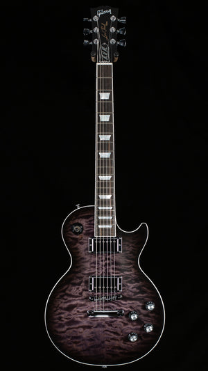 Gibson Mark Morton Les Paul Modern Figured Quilt Translucent Ebony Burst Satin (175)