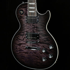 Gibson Mark Morton Les Paul Modern Figured Quilt Translucent Ebony Burst Satin (175)